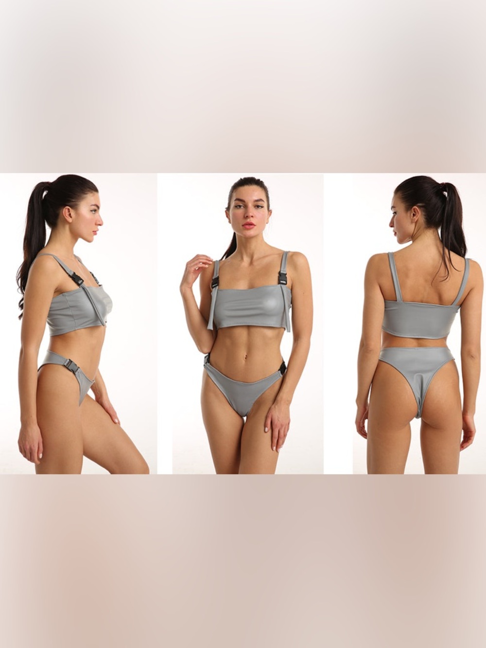 Set of 3 Size S New Reflective Bikini – Stand Out with Rose Paulino - Mimi
